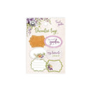 P13 Secret Garden Double-Sided Cardstock Tags - 6 pack