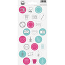 P13 Journal Cardstock Stickers 4"X9"