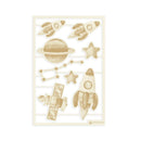 P13 Die-Cut Chipboard Embellishments 4"X6" - You Can Be