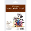 Strathmore Cards & Envelopes 5"X6.875" 6 pack Mixed Media