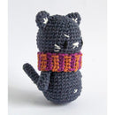 Hoooked Amigurumi DIY Kit with Eco Barbante Yarn Cat Lucky