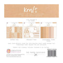 The Paper Boutique - Everyday Shades Of Kraft - 8"x 8" Project Pad*