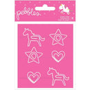 Pebbles Shaped Paper Clips 6 pack - Live Life Happy*