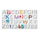 Poppy Crafts Silicone Resin Mold - Alphabet & Numbers*