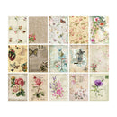 Poppy Crafts Vintage Scrap Paper - Garden 30pcs