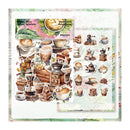 Poppy Crafts Sticker Pack - Café Latte