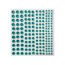 Poppy Crafts Self-adhesive Rhinestone Sheet - Peacock Blue