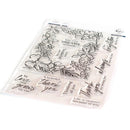 Pinkfresh Studio Clear Stamp Set 6"X8" (15.25cm x 20.3cm) Floral Border*