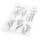Pinkfresh Studio Clear Stamp Set 4"X6" All Kinds Of Wonderful
