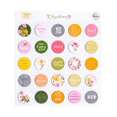 PinkFresh Chipboard Flair - Chrysanthemum*