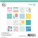PinkFresh Studio Single-Sided Paper Pack 6in x 6in 32 pack - Keeping It Real, 16 Designs/2 Each*