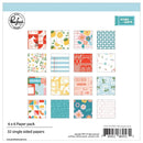 PinkFresh Studio Single-Sided Paper Pack 6in x 6in 32 pack - Some Days, 16 Designs/2 Each*