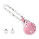 Universal Crafts Circular Paper Cutter - Pink with 2 Refill Blades*