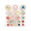 Fancy Pants Peachy Keen Wood Buttons*