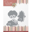 Find It Trading Precious Marieke Die Pansies Labels, Painted Pansies*
