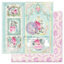 Prima Marketing Avec Amour Double-Sided Cardstock 12"X12" - Sweet Birds, W/Foil Details
