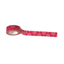 Poppy Crafts Washi Tape - Pink Snowflake*