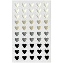 Pure & Simple Glossies - Mini Hearts, Stormy Skies*