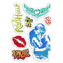 Ciao Bella Stamping Art Clear Stamps 4"X6" - Urban Kiss*