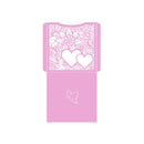 Poppy Crafts Cutting Dies (12.3cm x 21.1cm) Envelope Template Hearts 206*