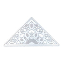 Poppy Crafts Cutting Dies (7.5cm x 14.2cm) Triangle Template 208*