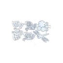 Poppy Crafts Cutting Dies (7.6cm x 13.6cm) Array of Butterflies And Dragonflies 218*