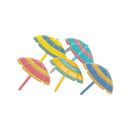 Eyelet Outlet Shape Brads 12/Pkg - Beach Umbrellas