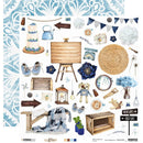 Studio Light New Beginnings Double-Sided Cardstock 12"X12" Nr. 99, Celebrate New Beginnings*