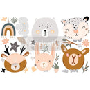 Prima Marketing Re-Design Decor Transfers 6"x 12" 3 Sheets - Boho Critter*
