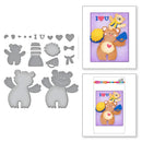 Stampendous Etched Dies Bear Hugs