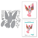 Spellbinders Etched Dies By Bibi Cameron Hummingbird Card Creator