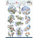 Find It Trading Jeanine's Art Punchout Sheet - Winter Garden - Snow Drop*