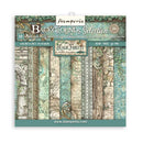 Stamperia Backgrounds Double-Sided Paper Pad 8"X8" 10 pack Magic Forest, 10 Designs/1 Each