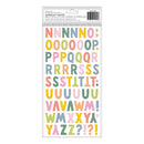 Paige Evans - Garden Shoppe Thickers Stickers 144 pack - Alphabet with Copper Foil Accents