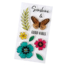 Vicki Boutin Where To Next Clear Stamps 12 pack Good Vibes*