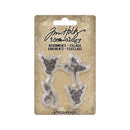 Tim Holtz Idea-Ology Metal Adornments (4-pack) - Foliage*