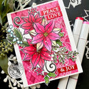 Hero Arts Frame Cuts Die - Merry Poinsettia Bunch*