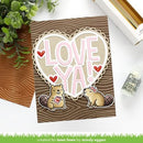 Lawn Cuts Background Hot Foil Plate Woodgrain*
