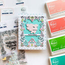 Pinkfresh Studio Stencils 4.25"X5.25" 4 pack - Tidings Of Great Joy Layering*