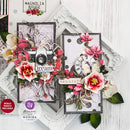 Prima Marketing Mulberry Paper Flowers - Magnolia Rouge - Blushing Florals*