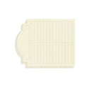 P13 Light Chipboard Decoration Base 12"x 12" - Let Your Creativity Bloom