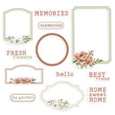 P13 Farm Sweet Farm Ephemera Cardstock Die-Cuts 12 pack - Frames And Words*