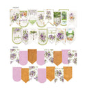 P13 Secret Garden Double-Sided Cardstock Die-Cuts 15 pack - Banner*