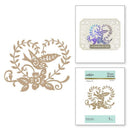 Spellbinders Glimmer Hot Foil Plate - Bird In Heart*
