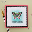 Spellbinders Etched Dies By Simon Hurley - Butterfly Kisses*