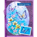 Stampendous Quick Card Panels - Butterfly Bright*