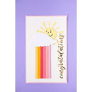 Sizzix Thinlits Die By Georgie Evans 13 pack - Rainbow Slider Car*