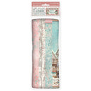 Stamperia Polyester Fabric 12"X12" 4 pack - Sweet Winter*