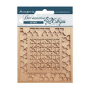 Stamperia Decorative Chips 5.5"X5.5" (13.9x13.9cm) - Bauhaus Pattern*