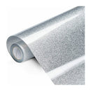 Poppy Crafts 10"x5' Heat Transfer Glitter Vinyl - Silver*